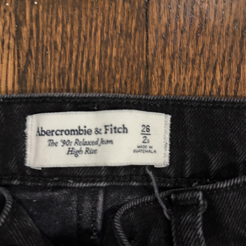 Abercrombie & Fitch Dark Wash High Rise Jeans